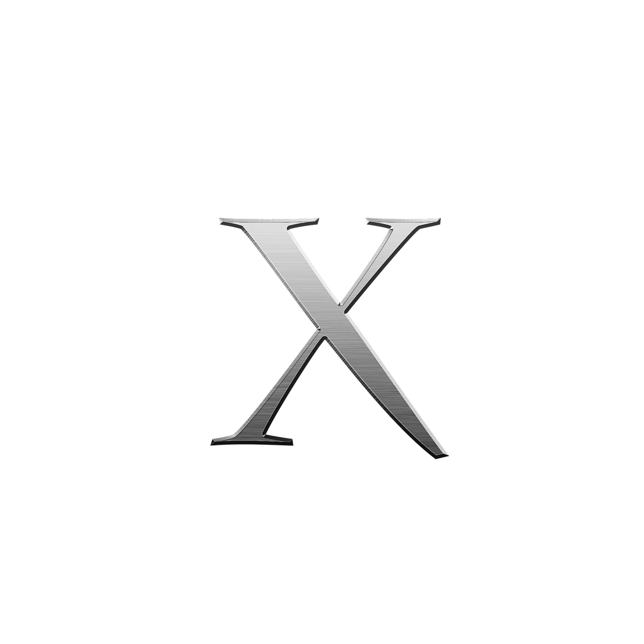 letter x, alphabet, metallic-1332285.jpg
